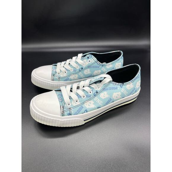 FOCO UNC Tarheels Women’s Shoes Size 8 - Picture 2 of 6